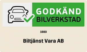 Godkänd Bilverkstad logo